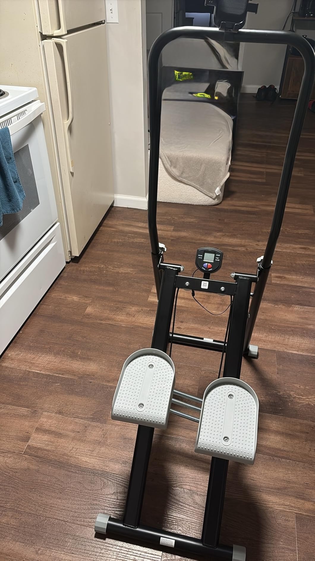 Stair Stepper for Home Adjustable Resistance Vertical Climbers Handlebar customer photo 2