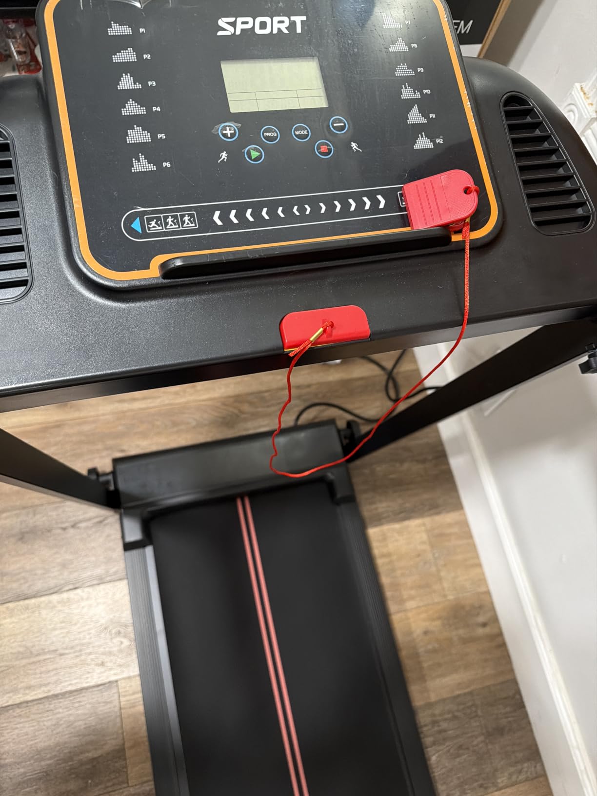 Treadmills for Home Walking Pad - Foldable Treadmill Under Desk with Handle Bar 0.6-6.2 MPH Portable Folding Pads customer photo 1