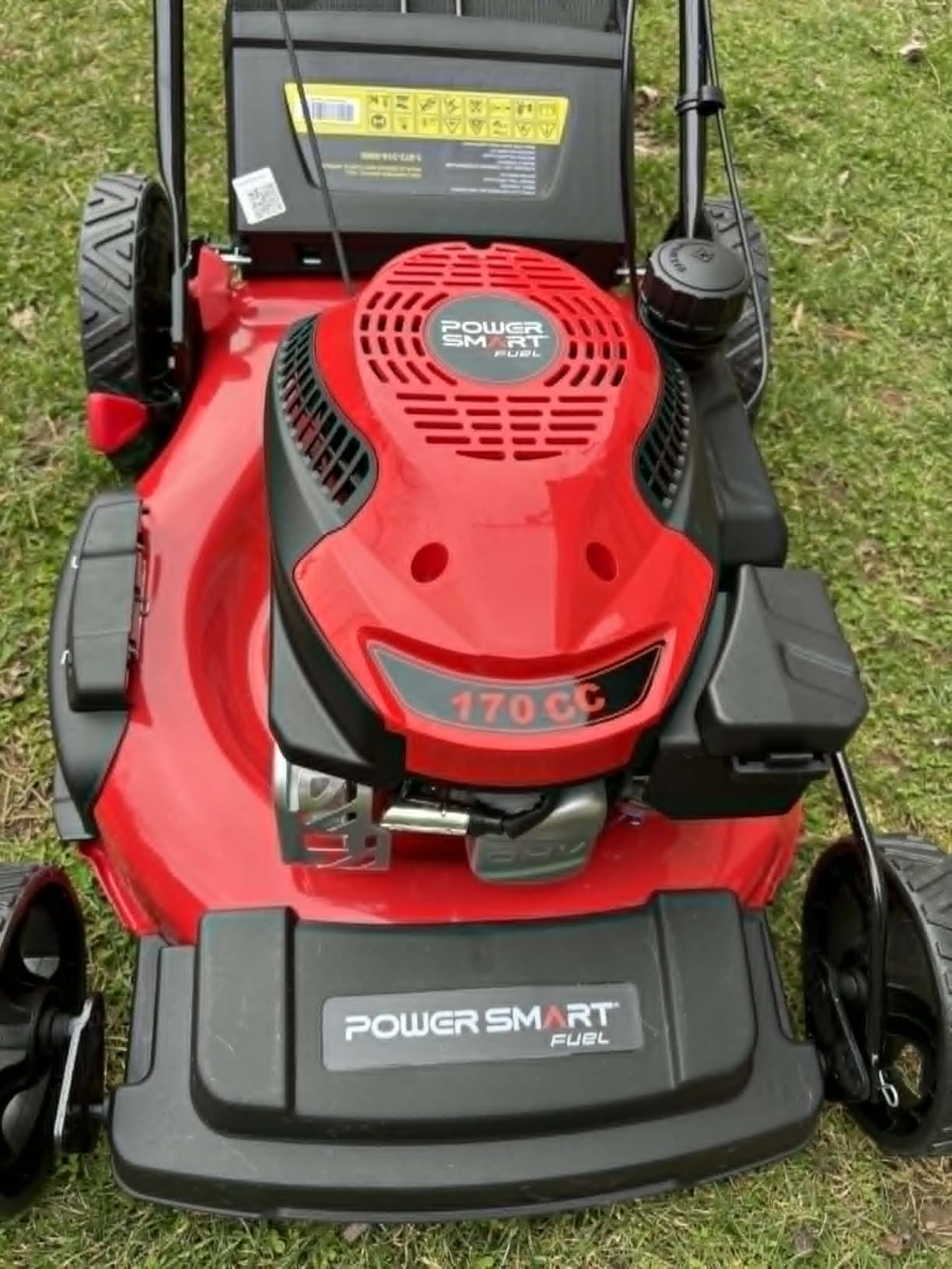 PowerSmart 22-Inch Self Propelled Gas Lawn Mower, 170cc 4-Cycle OHV Engine, 3-in-1 Mulch/Bag/Rear Discharge, 6 Cutting Heights customer photo 1