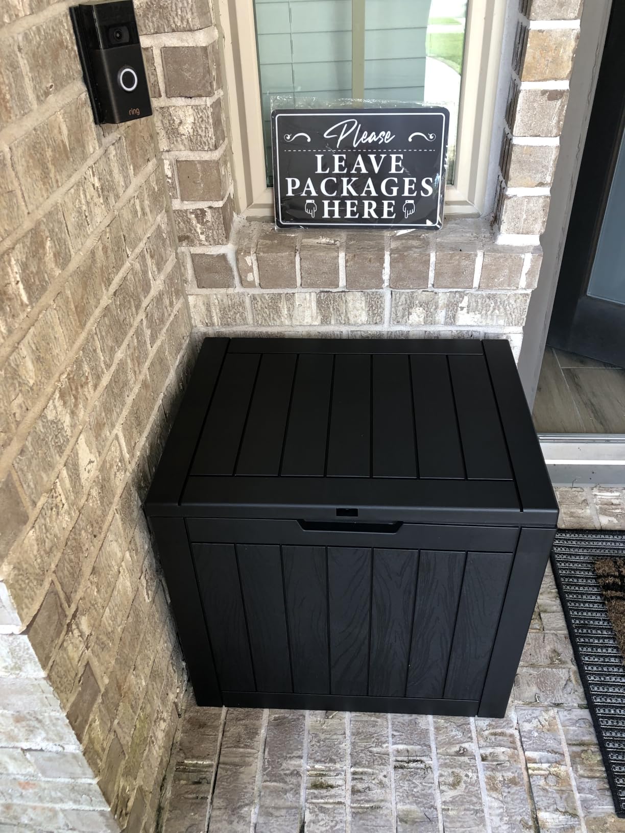 YITAHOME 240 Gallon Extra Large Outdoor Storage Deck Box customer photo 2