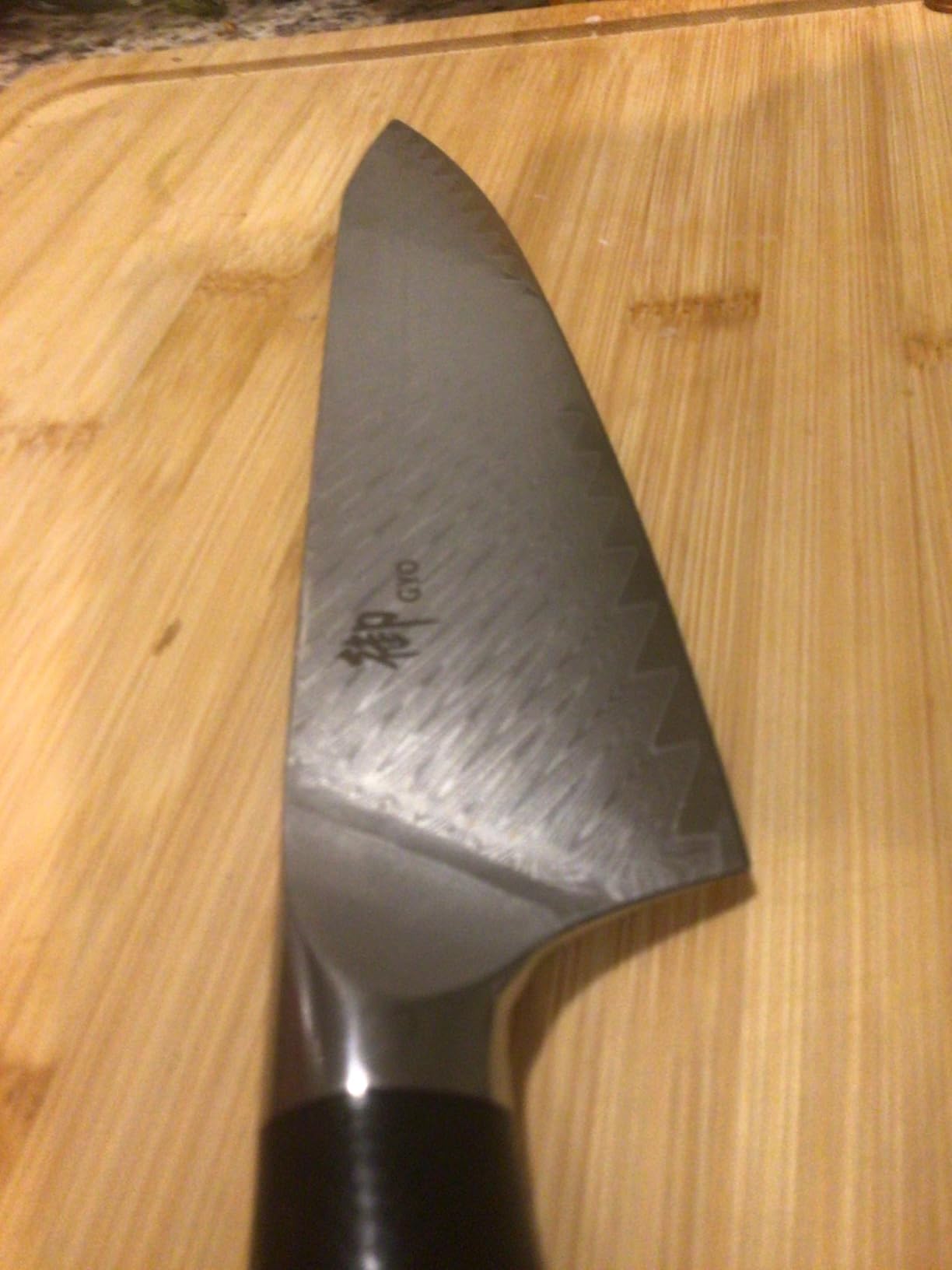 SHAN ZU 3 PCS Damascus Knife Set, Kitchen Knife Set in Damascus Steel customer photo 2