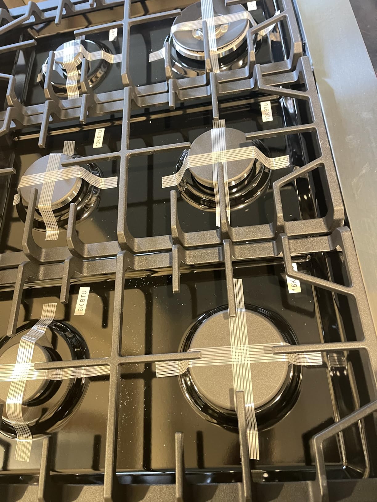 AAOBOSI 36 Inch Gas Range, 6.2 Cu. Ft. 8.5k BTU Knob Convection Oven customer photo 2