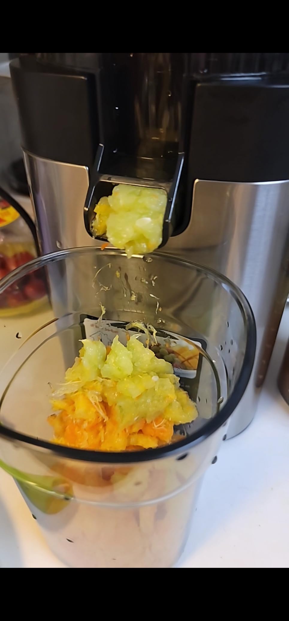 AMZCHEF Cold Press Juicer, 6.5