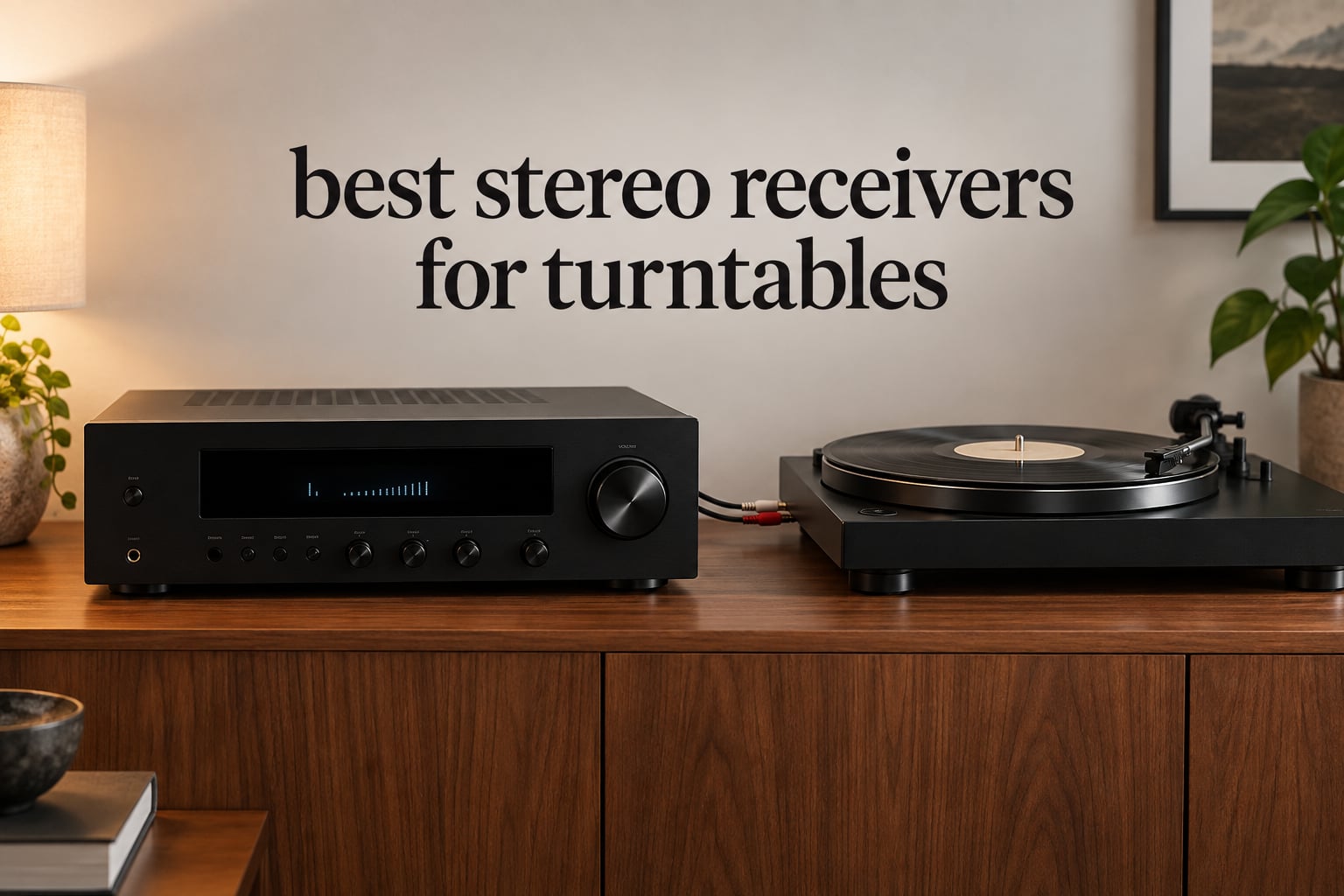 best stereo receivers for turntables