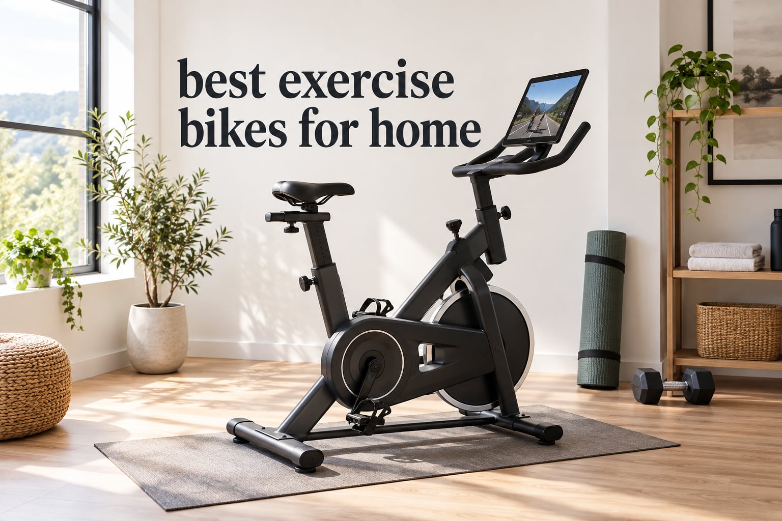 best exercise bikes for home