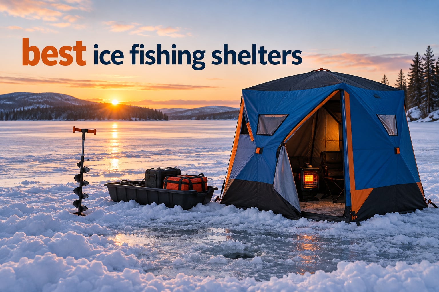 best ice fishing shelters