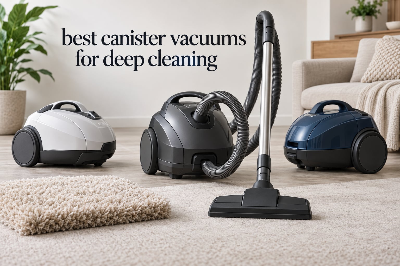 best canister vacuums for deep cleaning