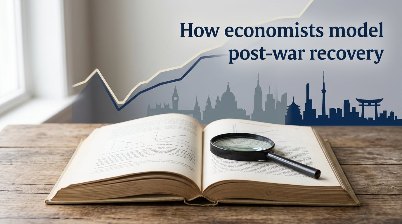 How economists model post-war recovery