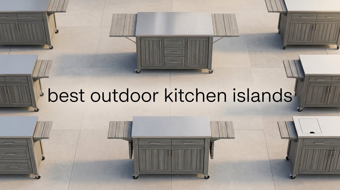 best outdoor kitchen islands
