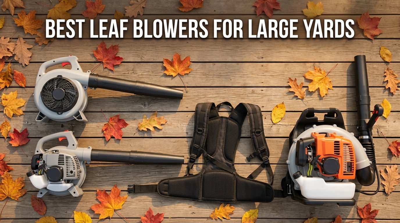 best leaf blowers for large yards