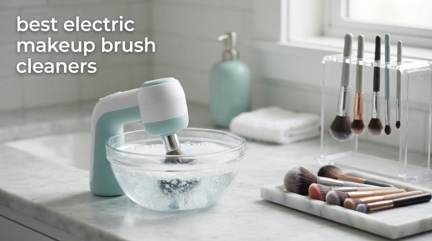 best electric makeup brush cleaners