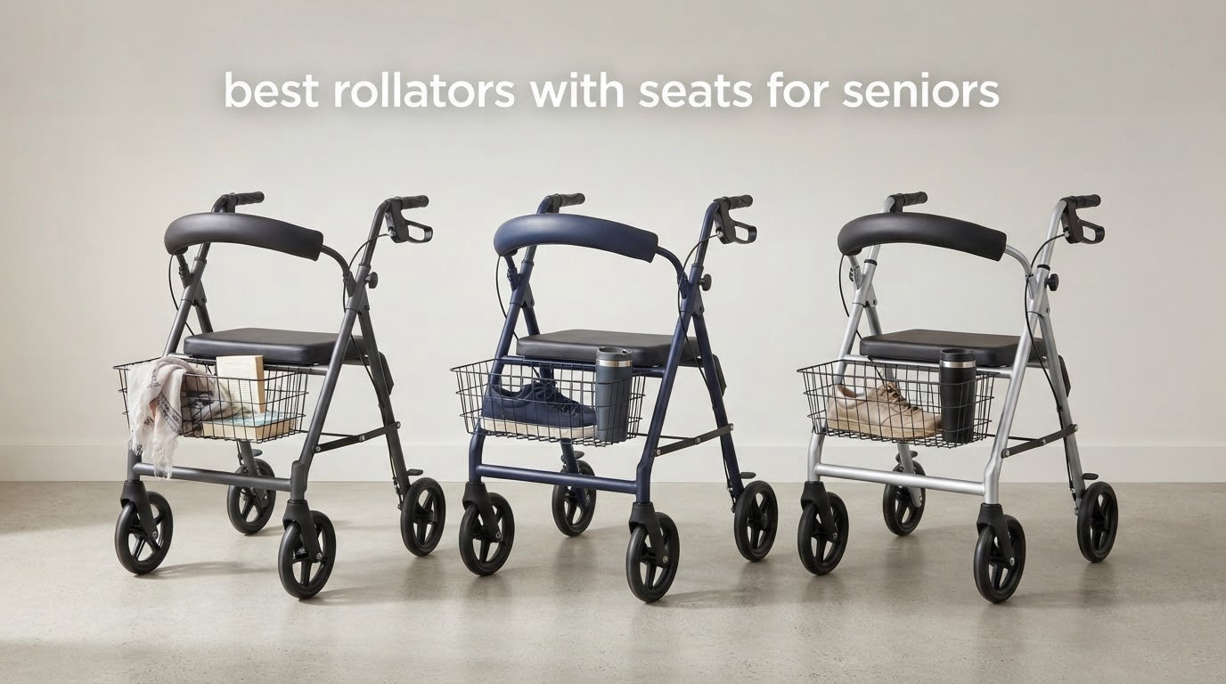 best rollators with seats for seniors