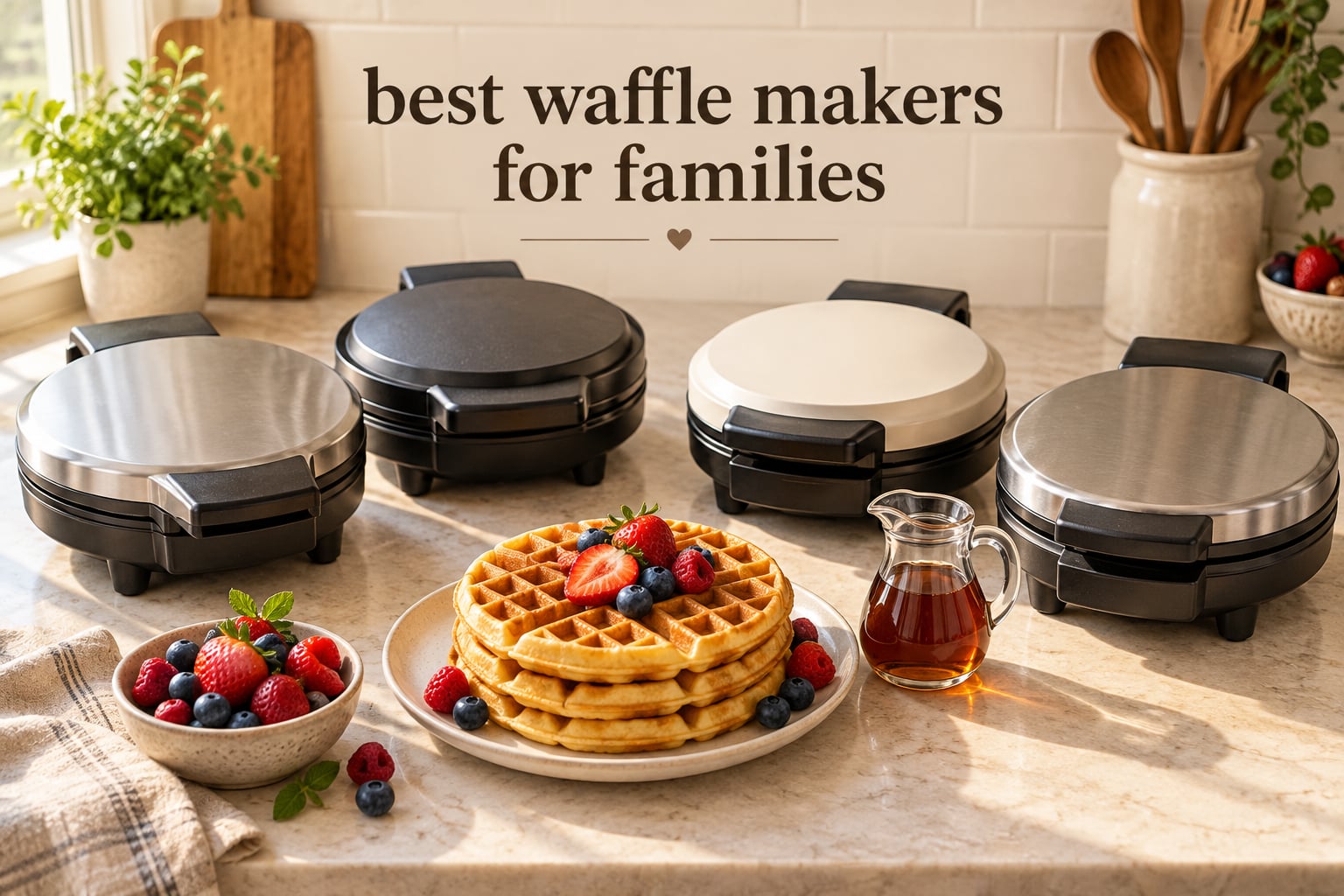 best waffle makers for families