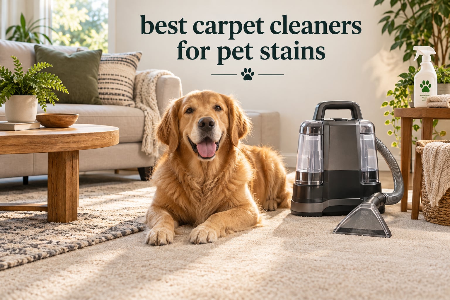 best carpet cleaners for pet stains