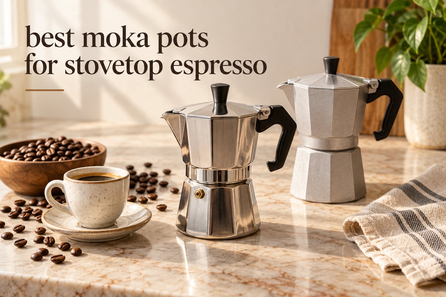 best moka pots for stovetop espresso