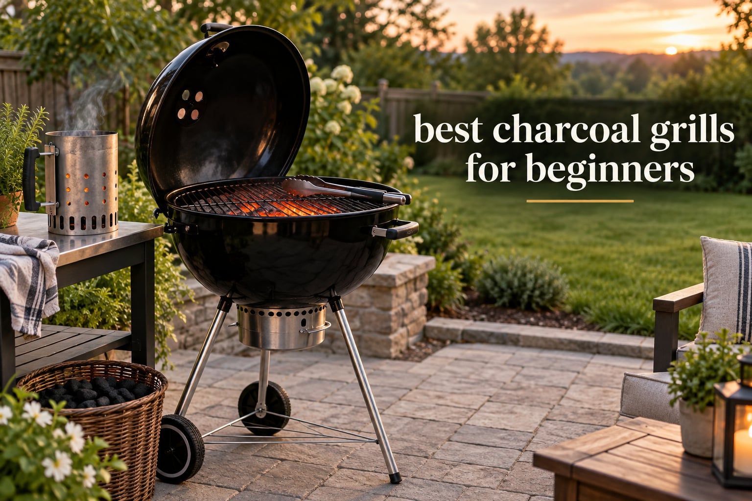 best charcoal grills for beginners