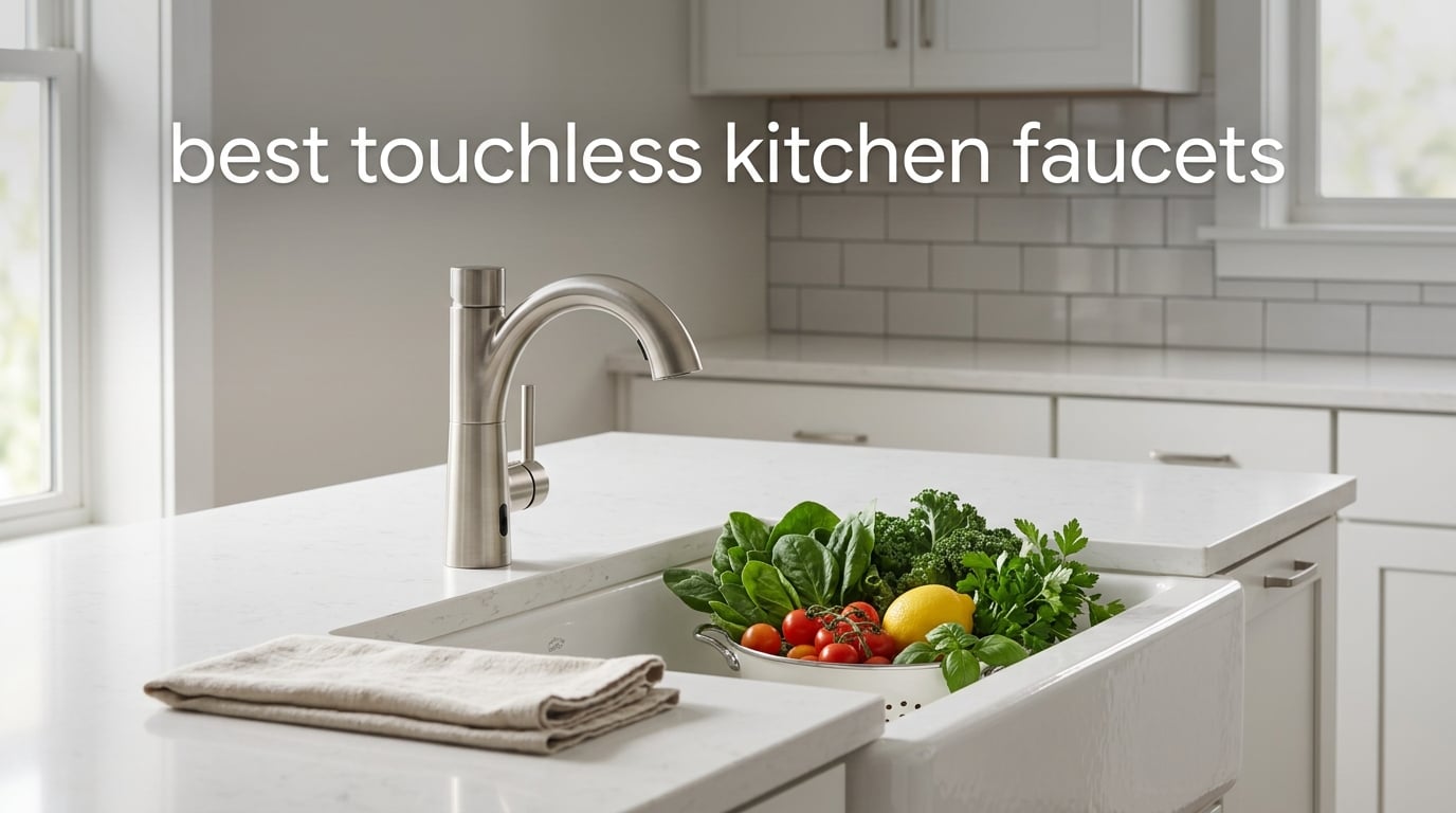 best touchless kitchen faucets
