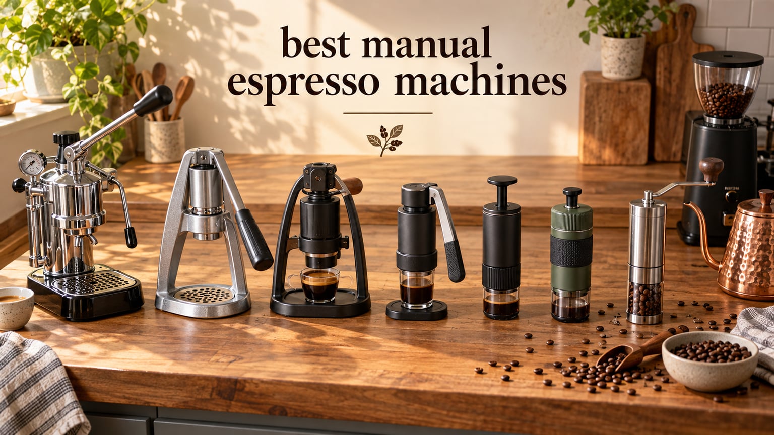 best manual espresso machines