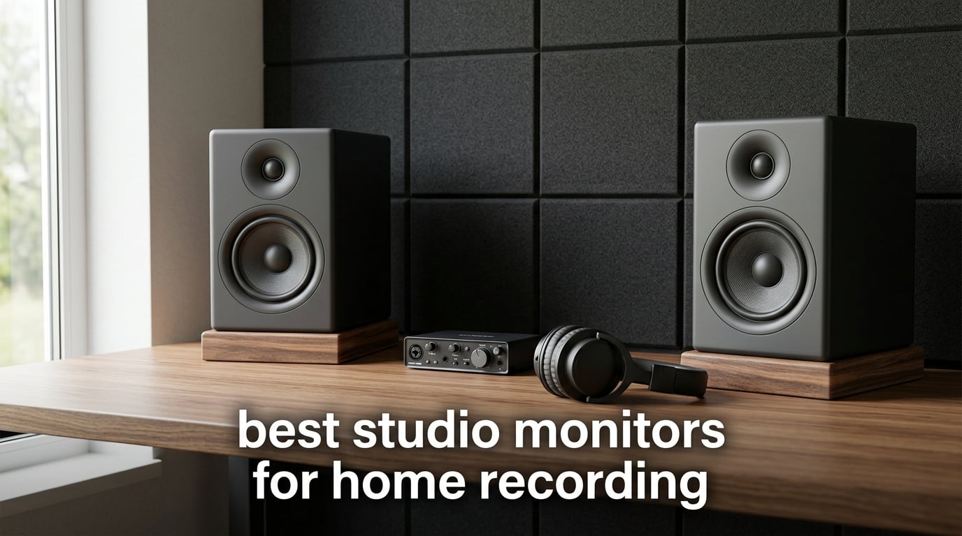 best studio monitors for home recording
