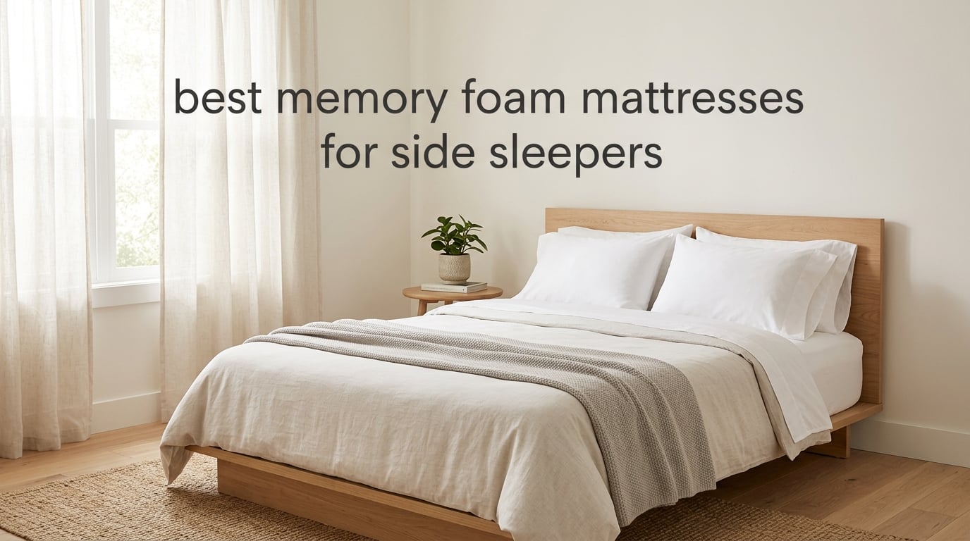 best memory foam mattresses for side sleepers