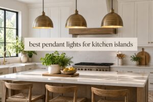 best pendant lights for kitchen islands