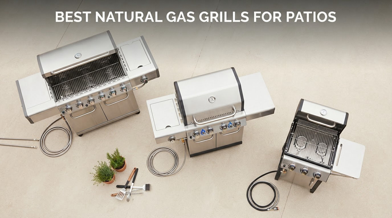 best natural gas grills for patios