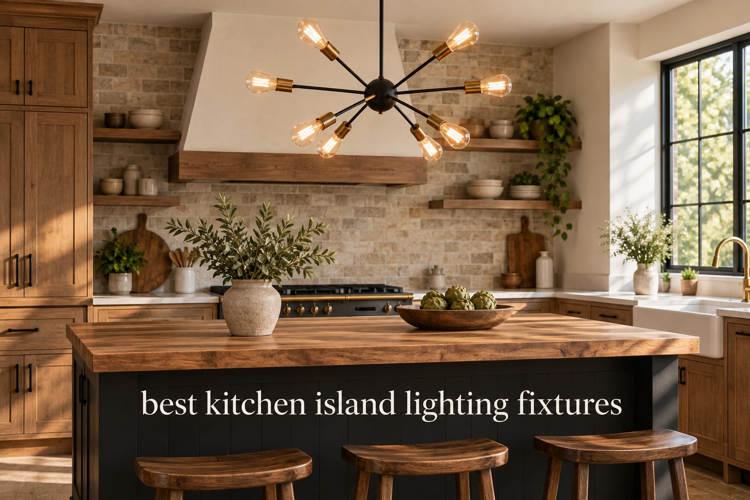best kitchen island lighting fixtures