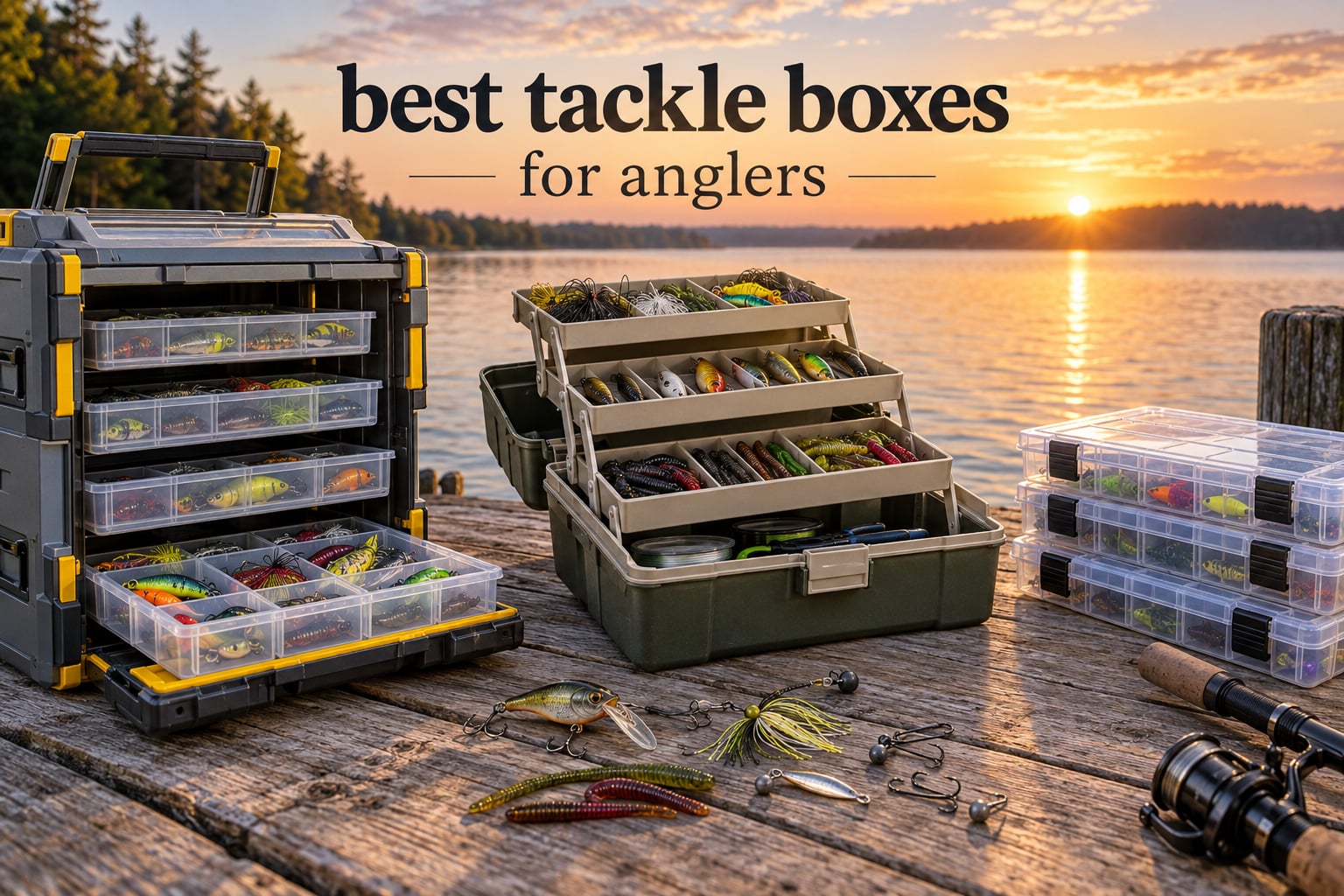best tackle boxes for anglers