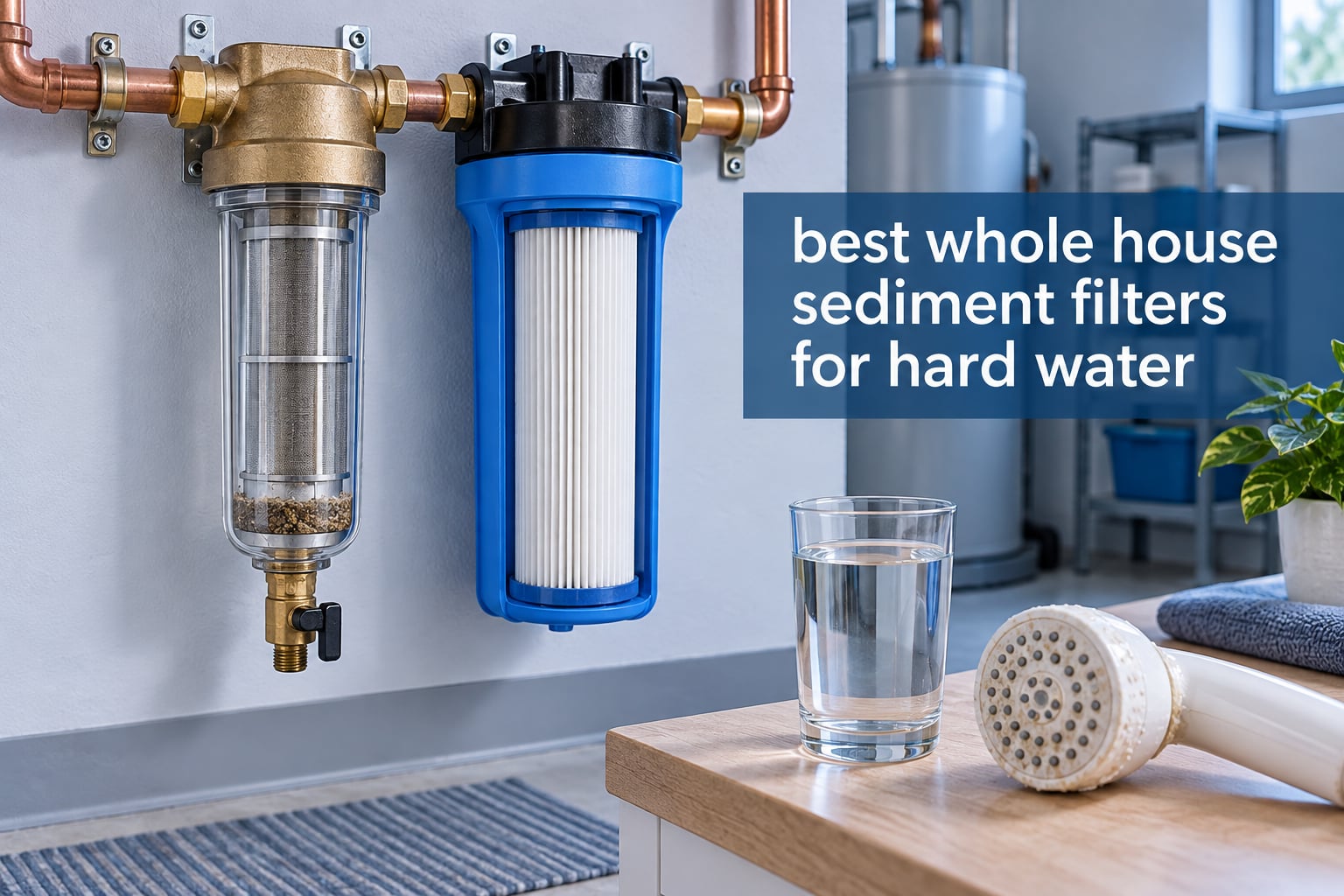 best whole house sediment filters for hard water