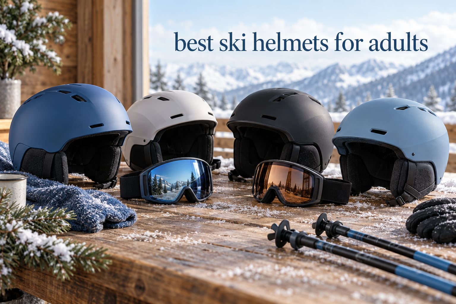 best ski helmets for adults
