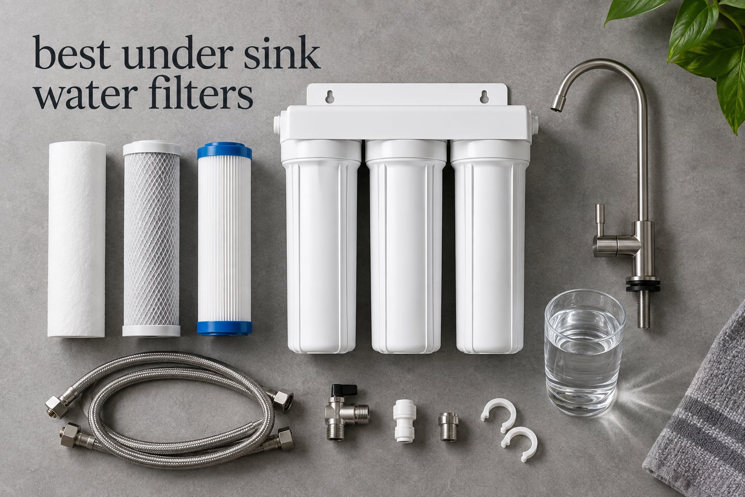 best under sink water filters