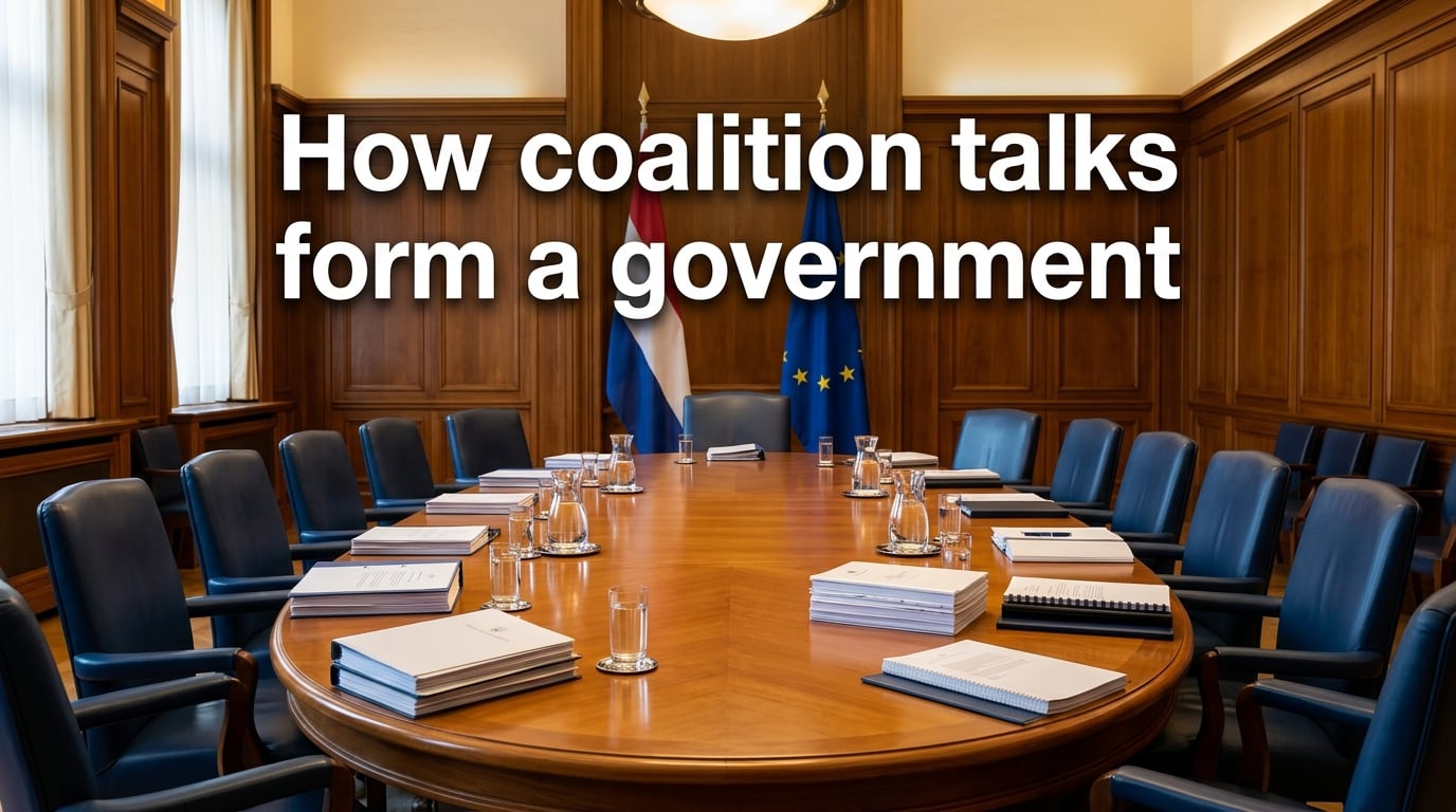 How coalition talks form a government