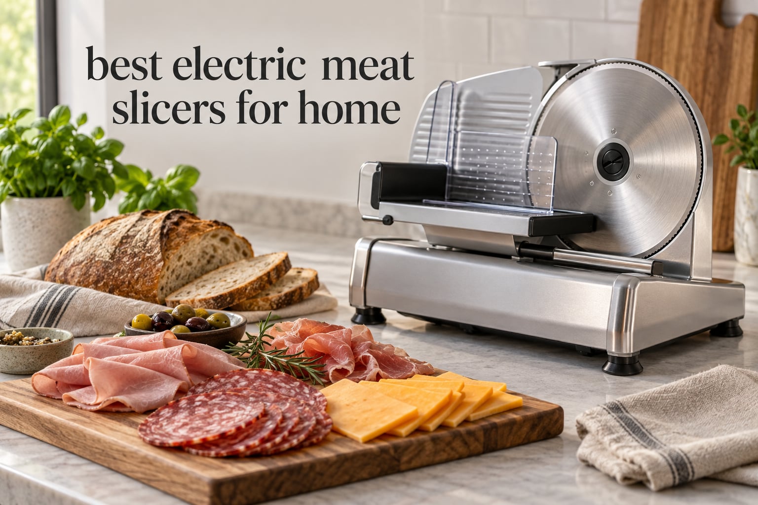 best electric meat slicers for home