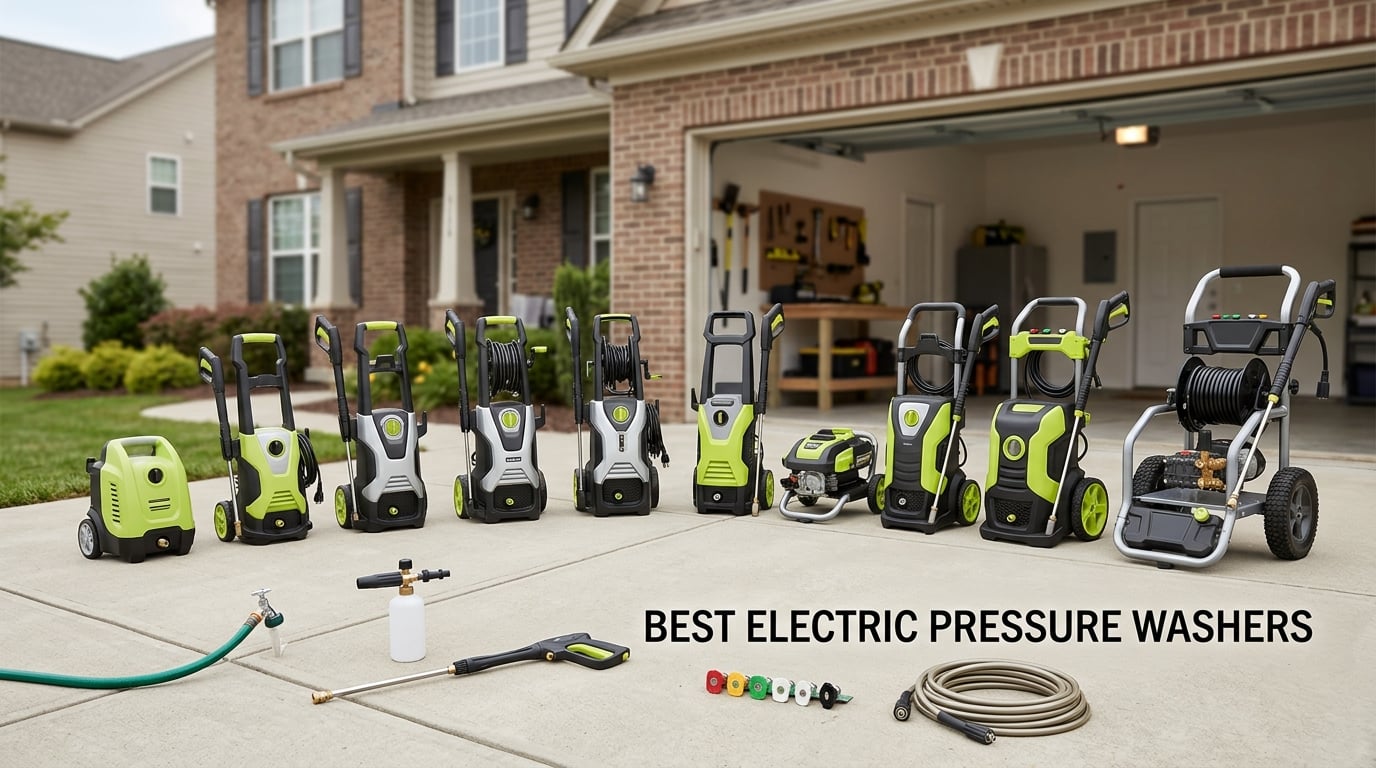 best electric pressure washers