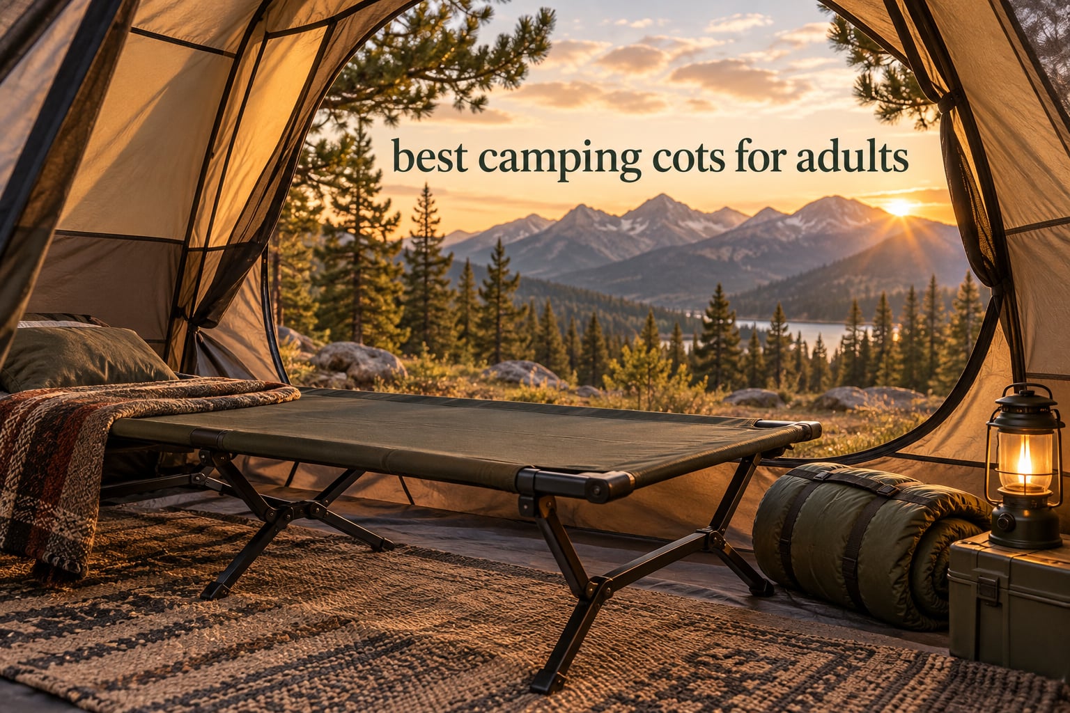 best camping cots for adults
