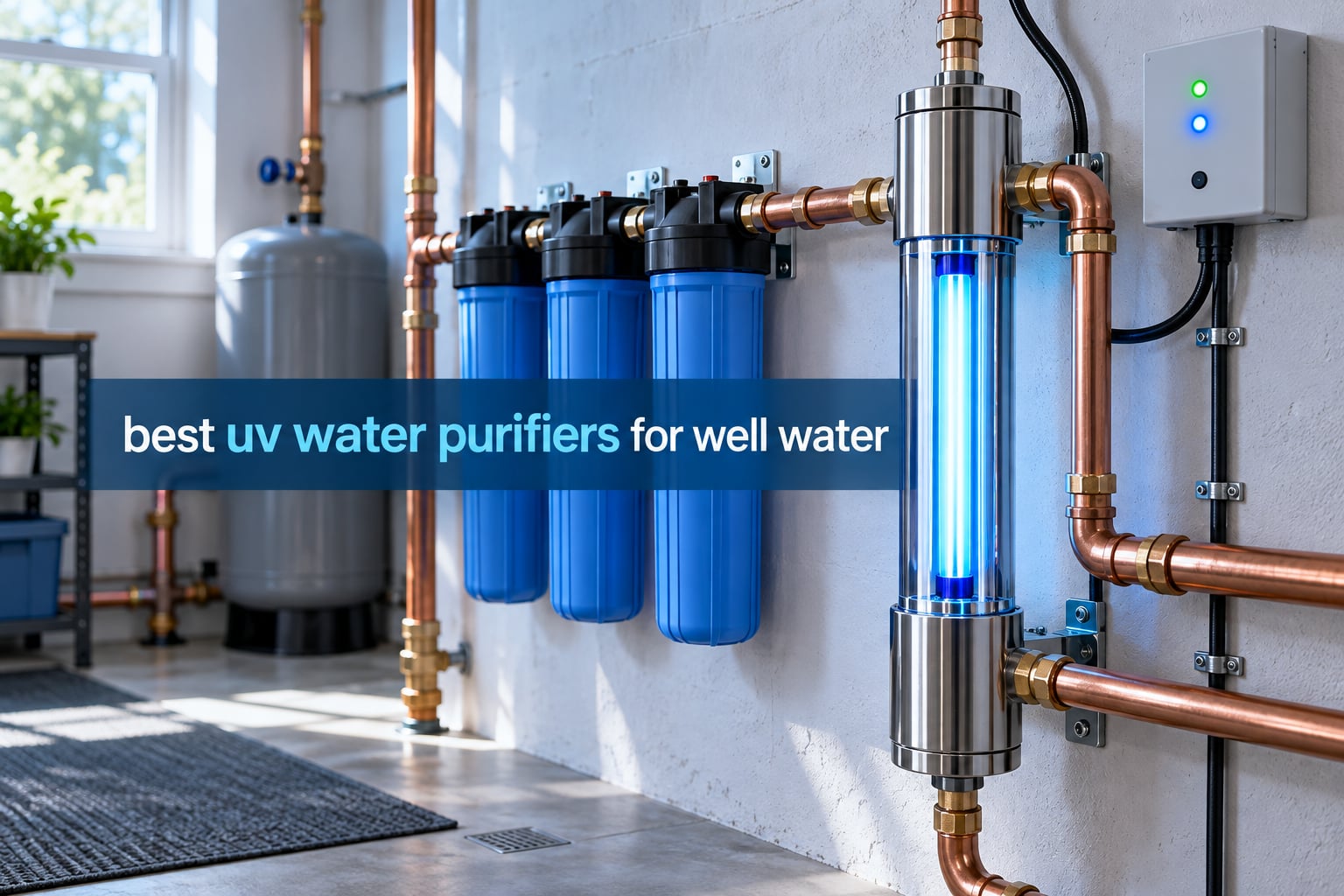 best uv water purifiers for well water