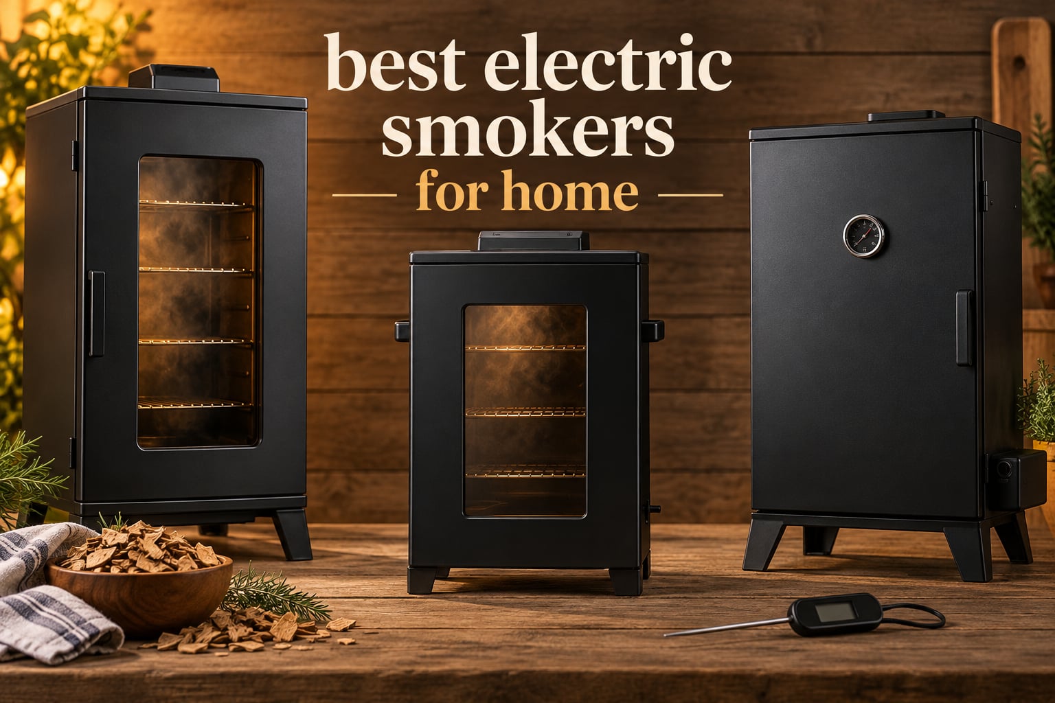 best electric smokers for home