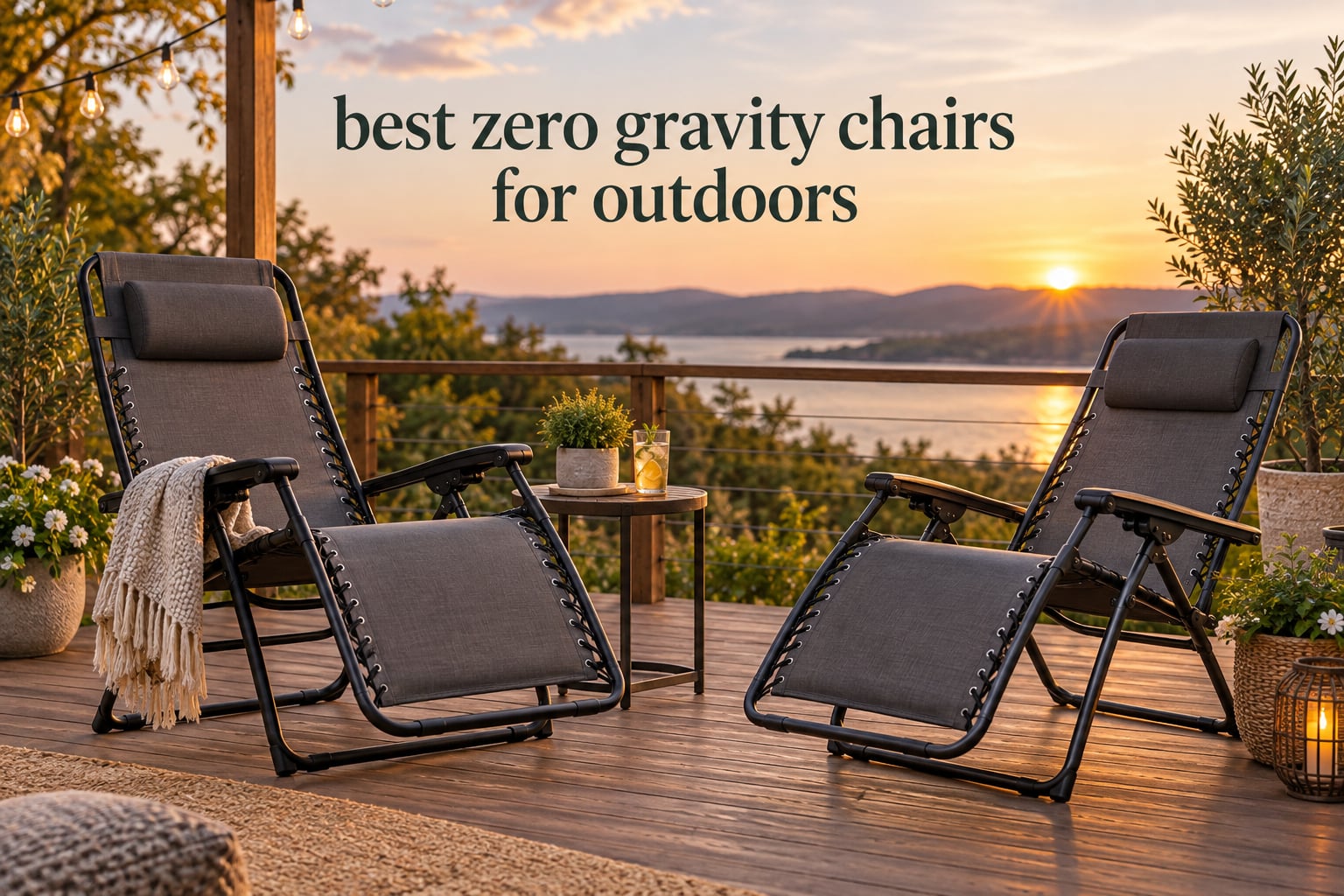 best zero gravity chairs for outdoors