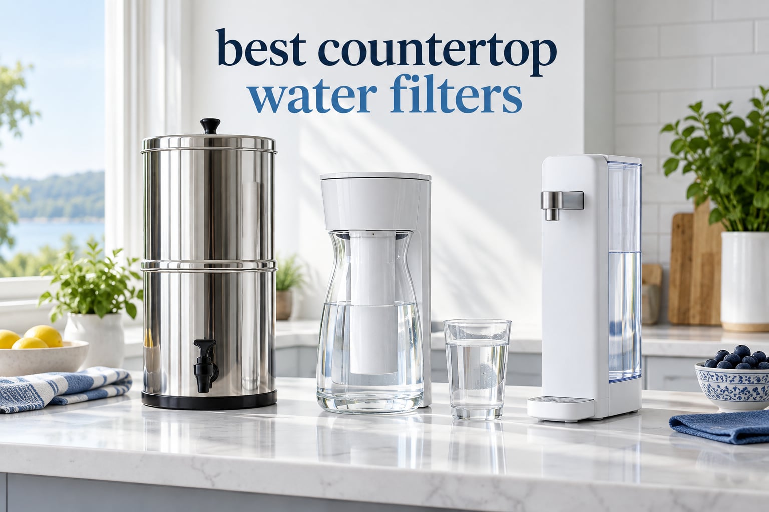 best countertop water filters