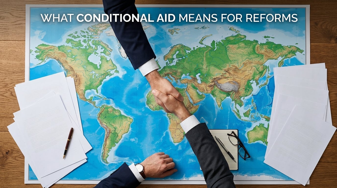 What conditional aid means for reforms
