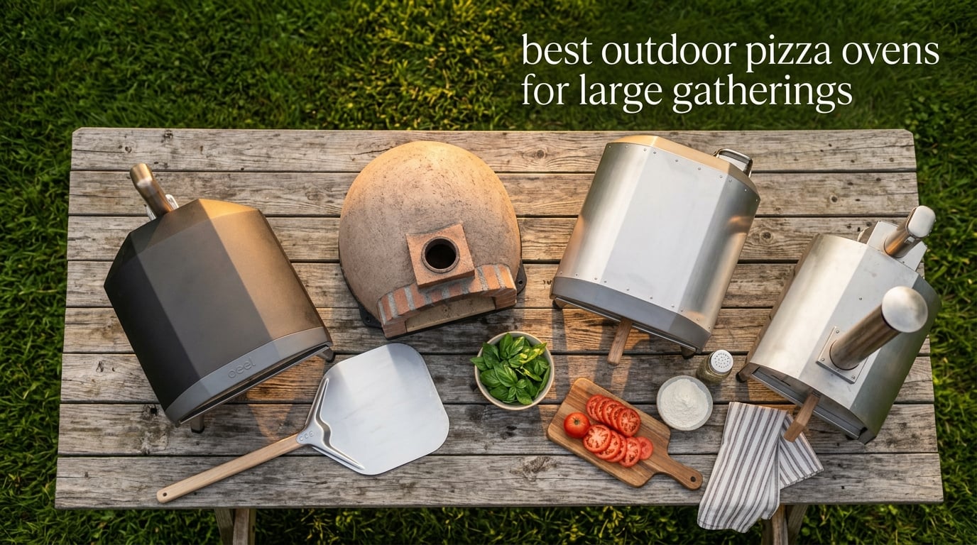 best outdoor pizza ovens for large gatherings
