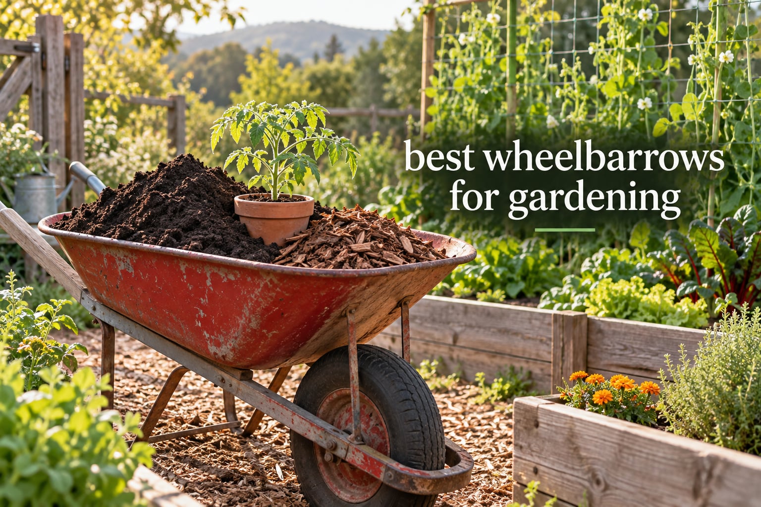 best wheelbarrows for gardening