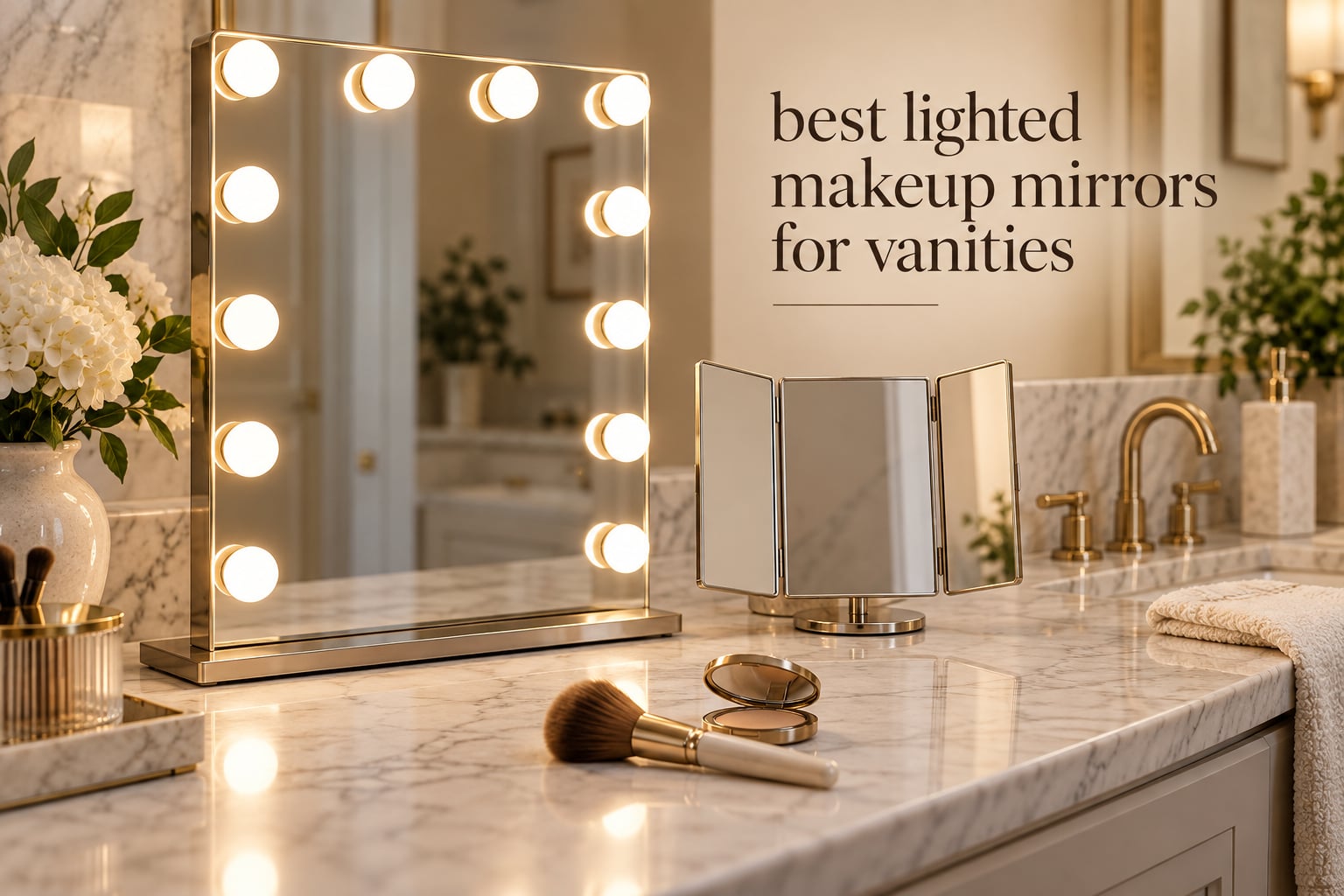 best lighted makeup mirrors for vanities