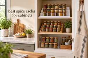 best spice racks for cabinets
