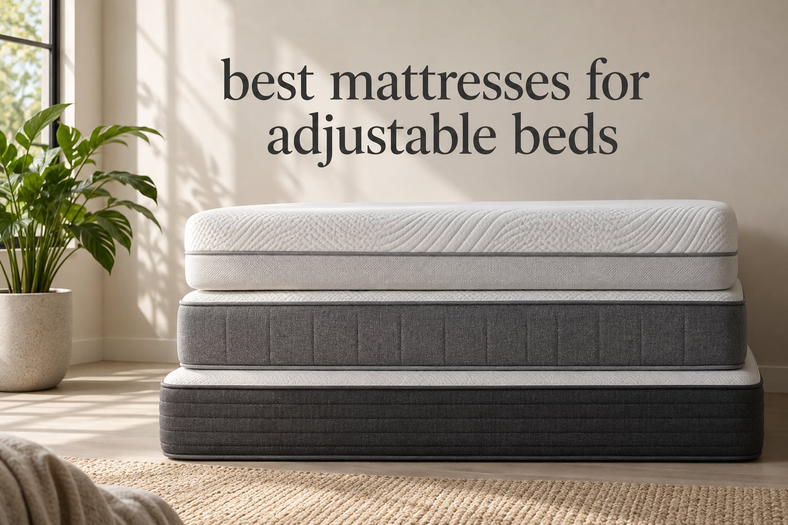 best mattresses for adjustable beds