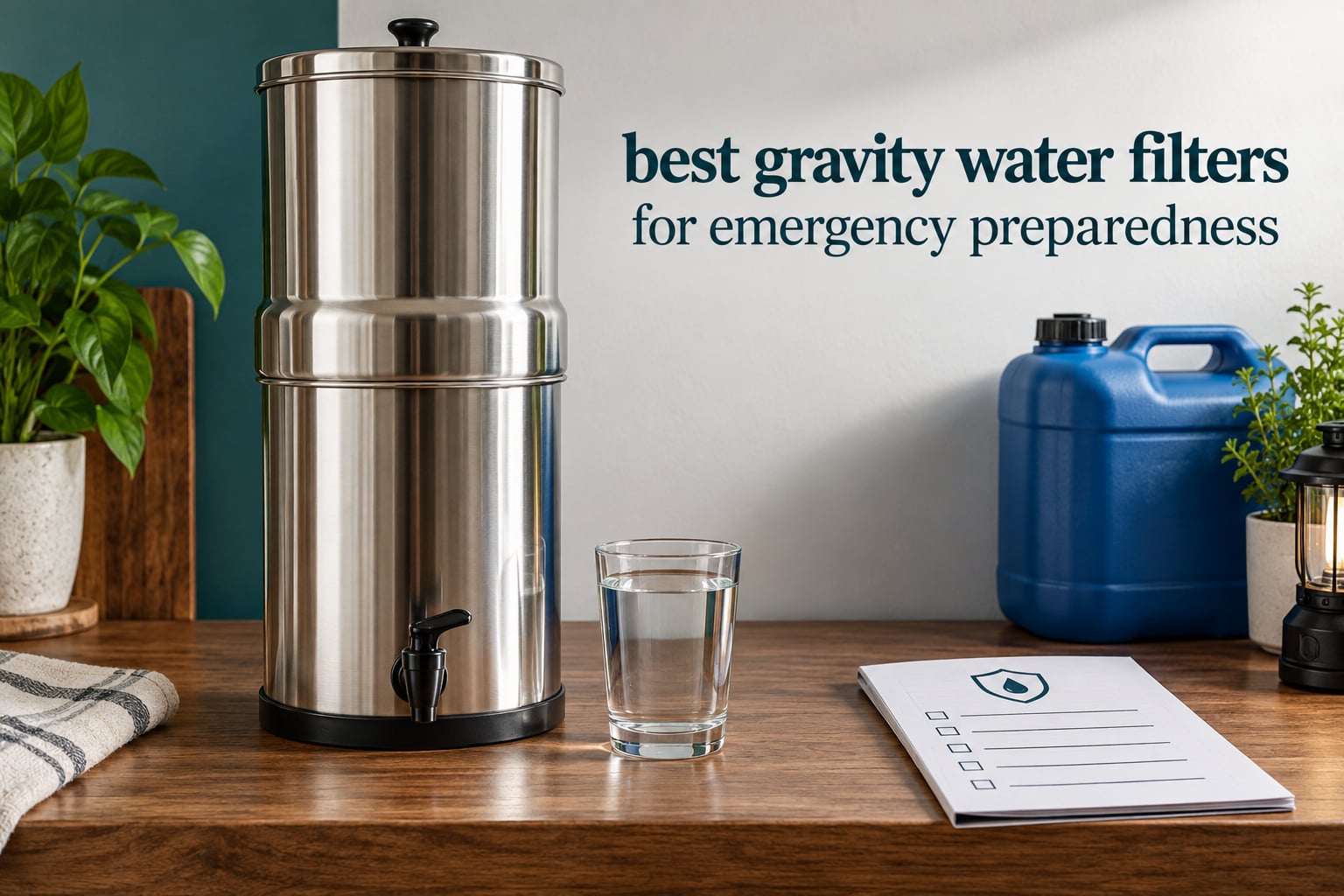 best gravity water filters for emergency preparedness