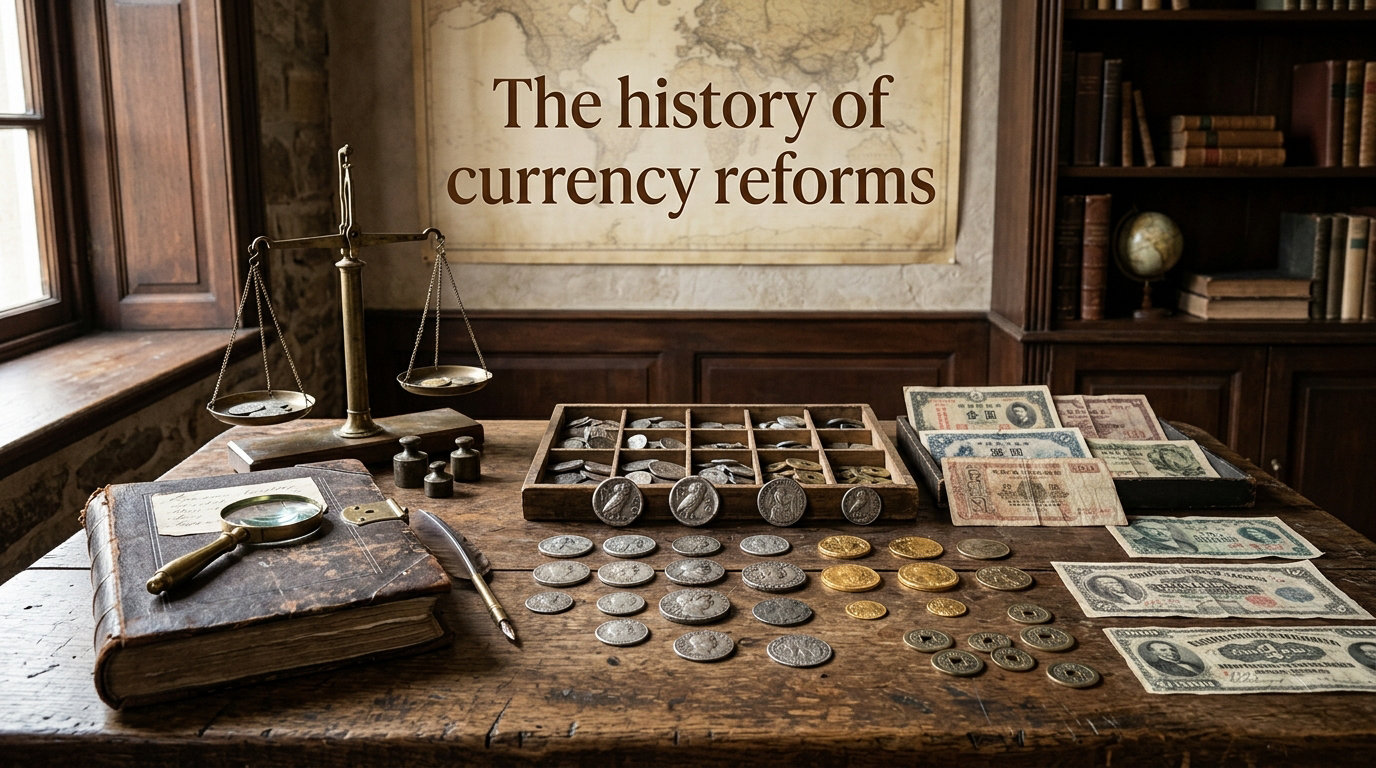 The history of currency reforms