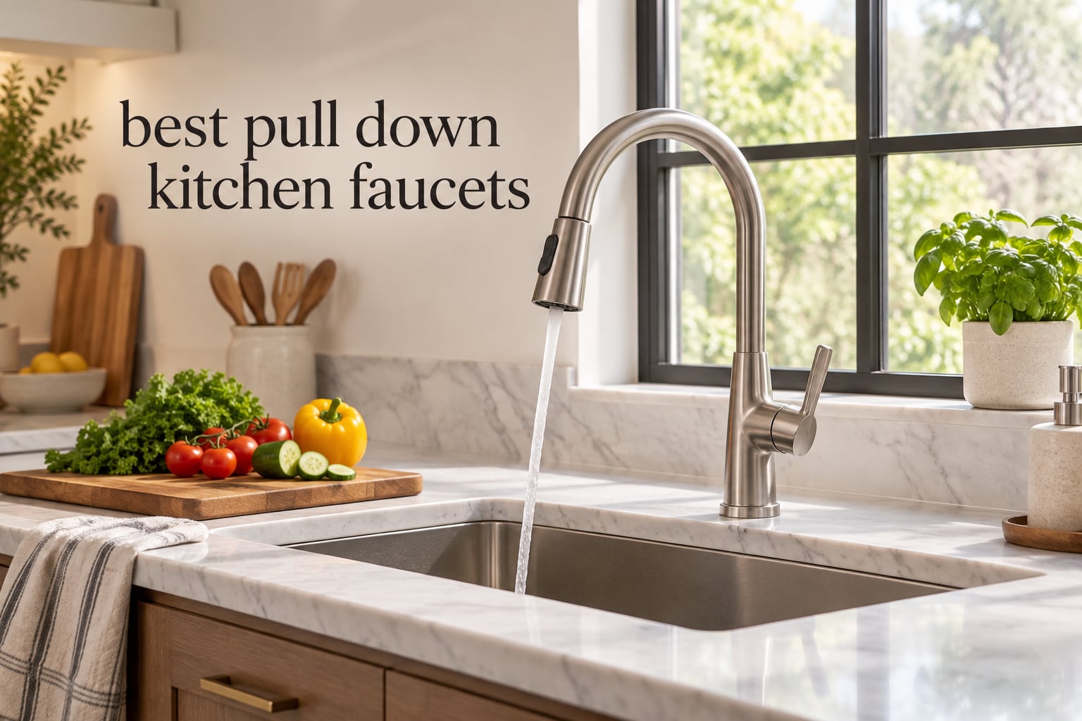 best pull down kitchen faucets