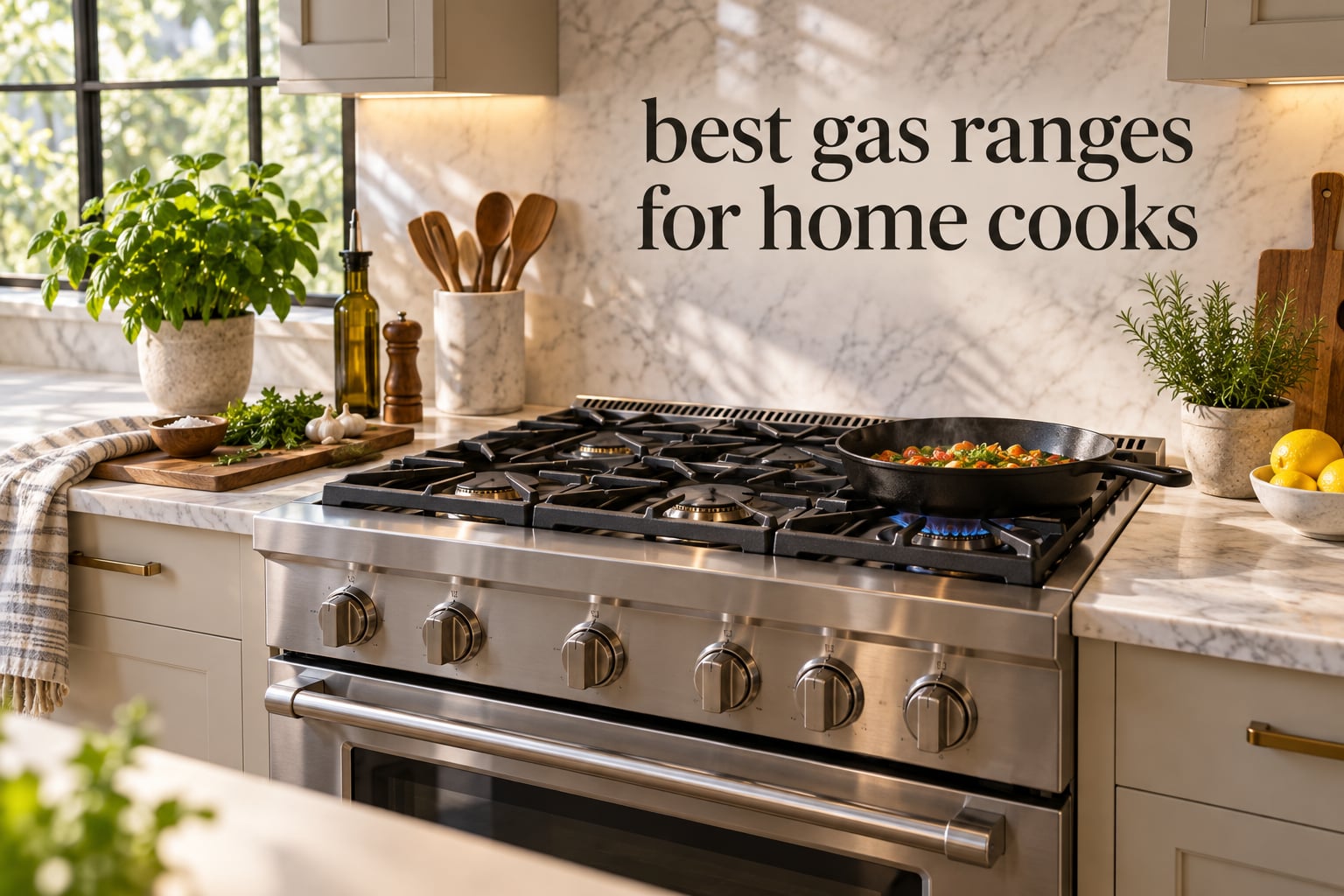 best gas ranges for home cooks