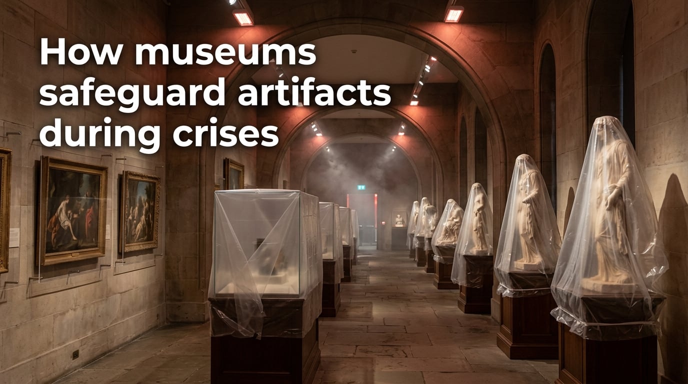 How museums safeguard artifacts during crises